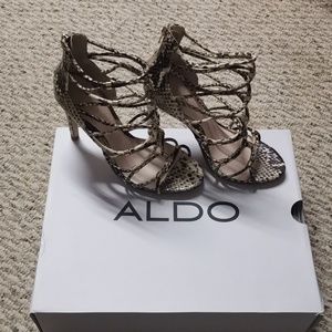Aldo Peterbell - 35 Snake print heels